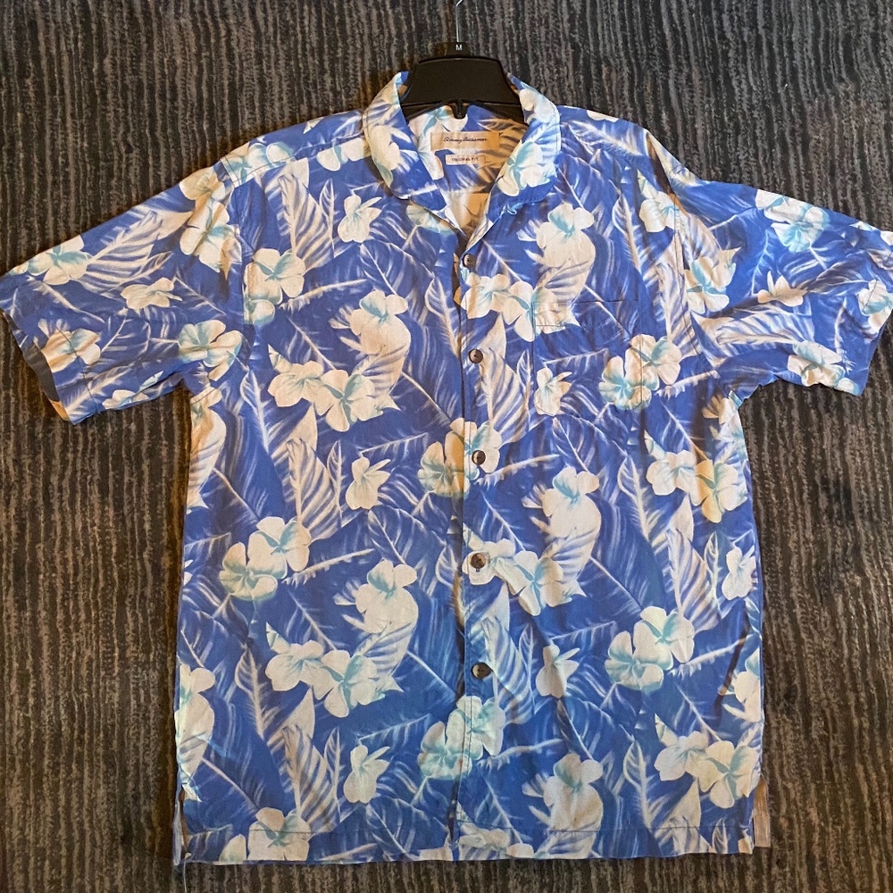 Tommy Bahama silk aloha shirt